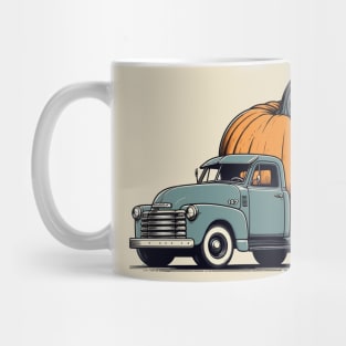 Pumpkin Harvest 1947–1955 Chevy Truck Mug